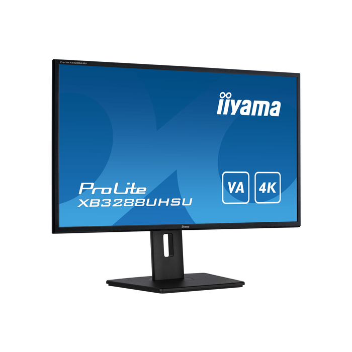 iiyama ProLite XB3288UHSU-B5  31,5" 3840 x 2160 pixels 4K Ultra HD LCD Noir